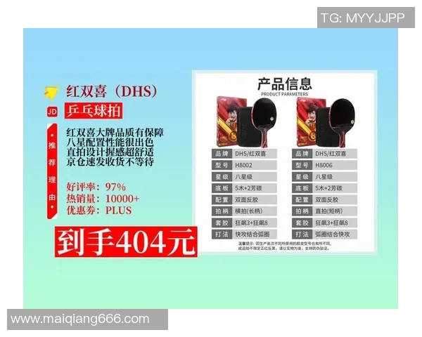 乒乓球装备选购：球拍推荐